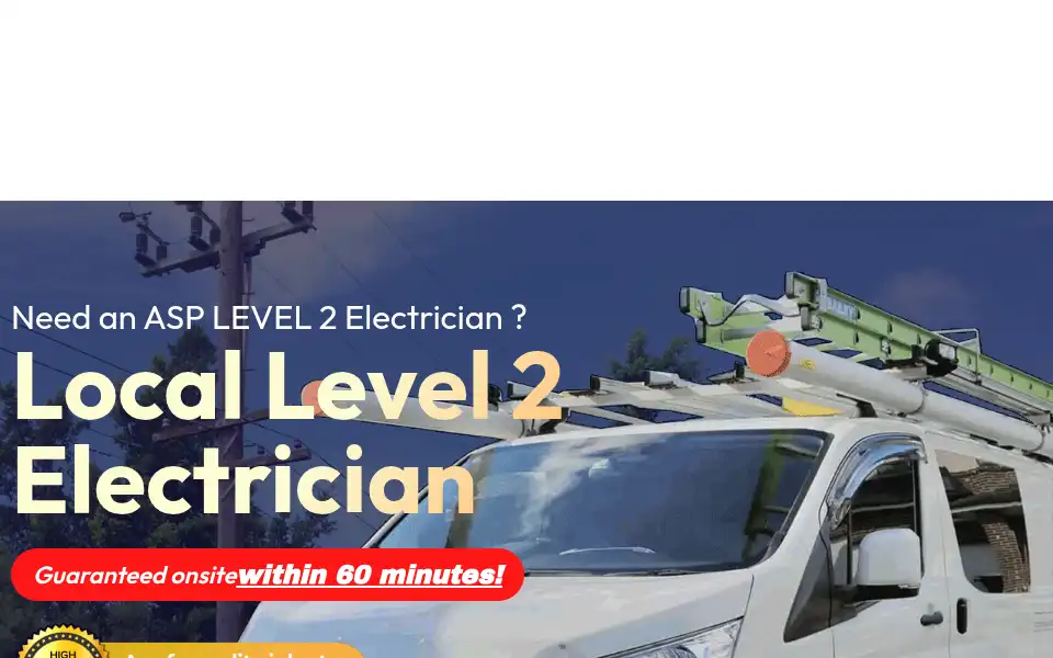 Screenshot of locallevel2electrician.sydney