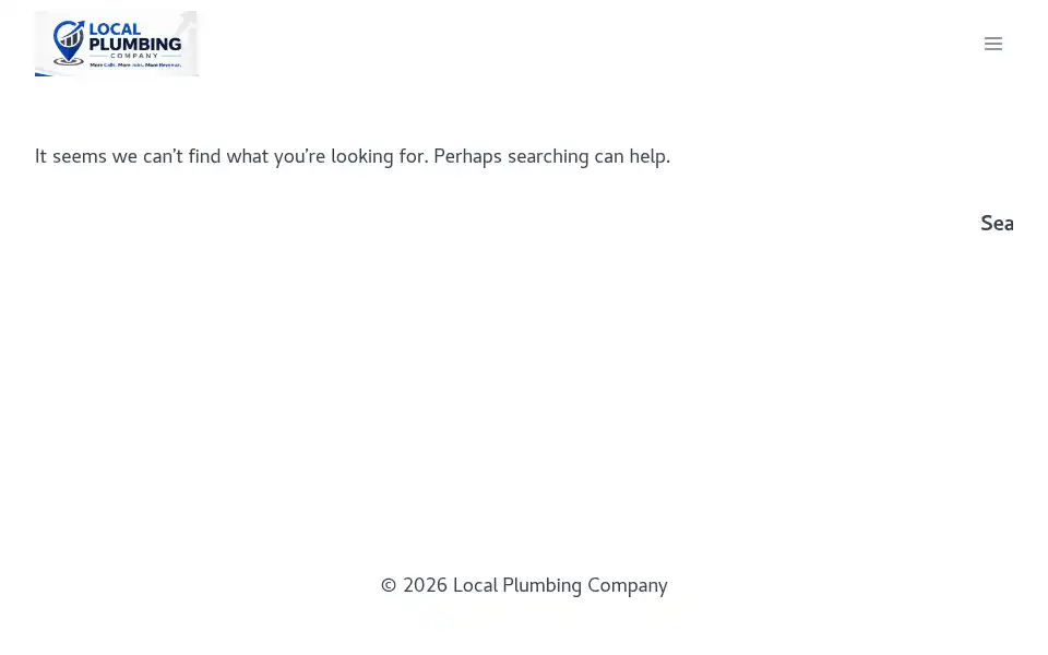 Screenshot of localplumbingcompany.com