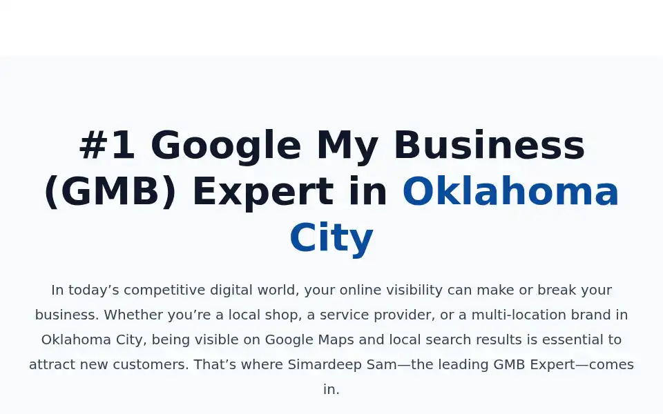 Screenshot of localseospecialist.blog