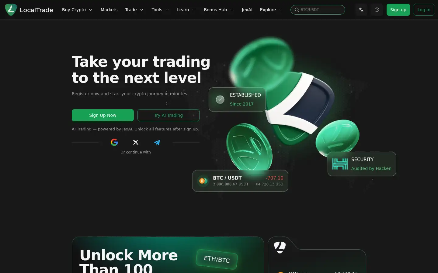 Screenshot of localtrade.cc