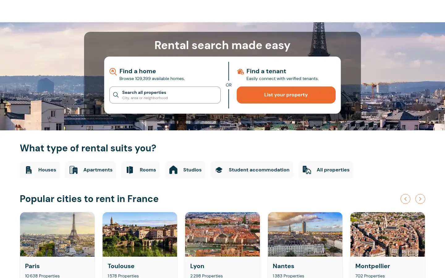 Screenshot of locamoi.fr