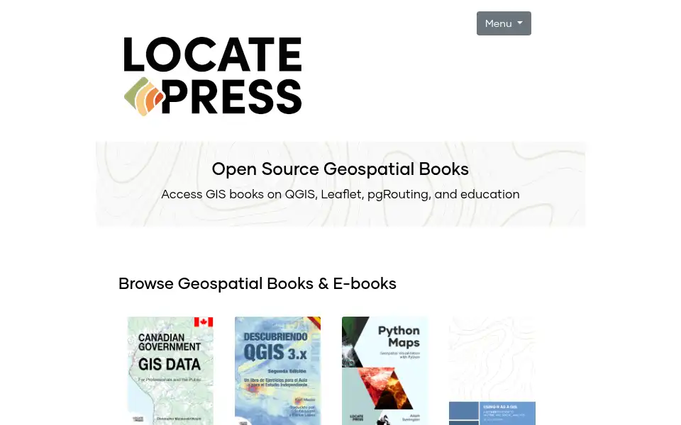 Screenshot of locatepress.com