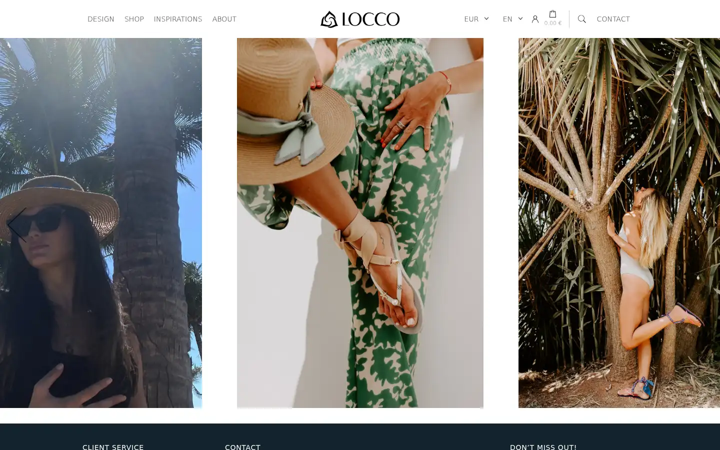 Screenshot of loccodesigns.com