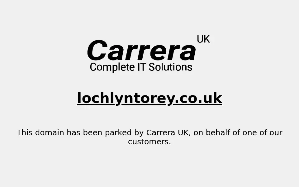 Screenshot of lochlyntorey.co.uk
