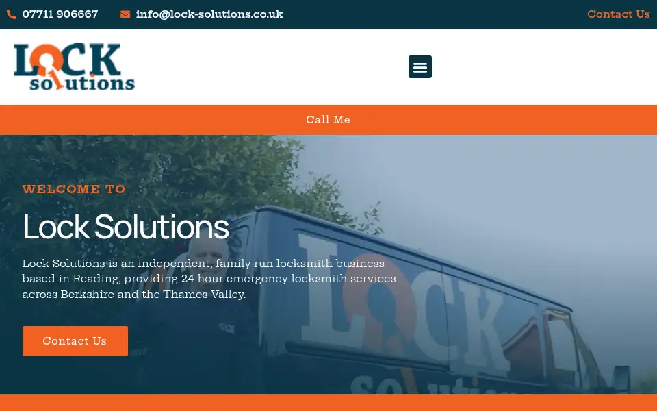 Screenshot of lock-solutions.co.uk