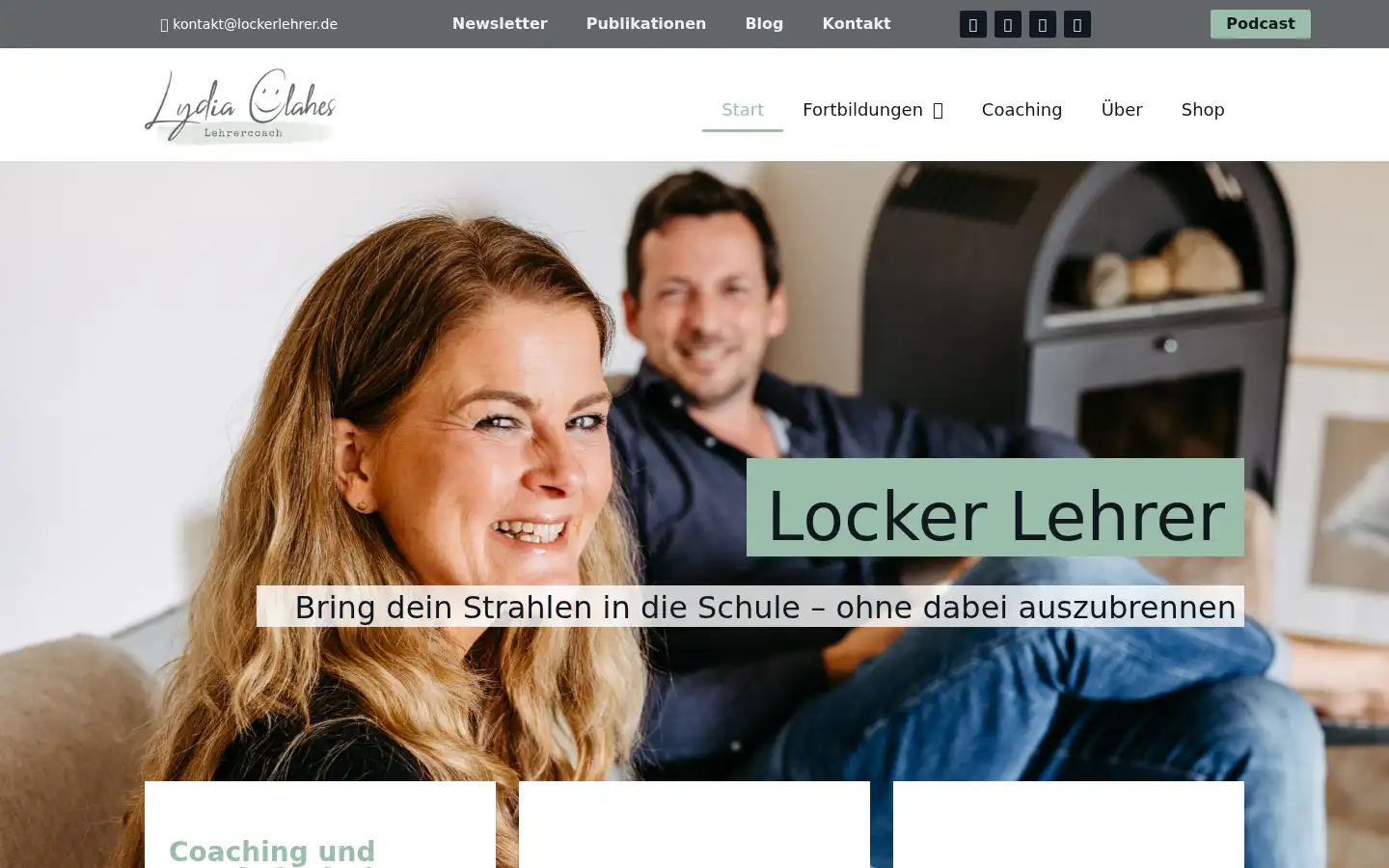 Screenshot of lockerlehrer.de
