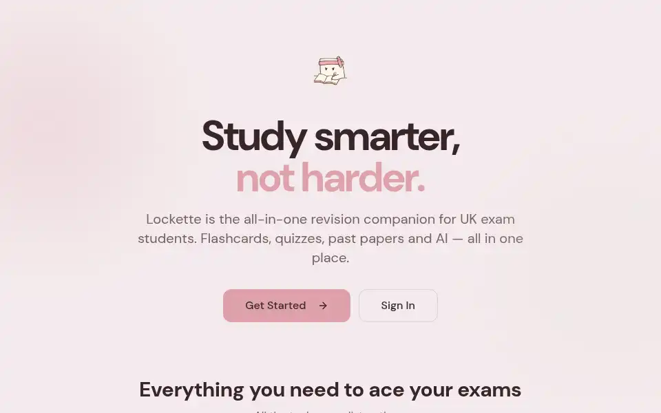 Screenshot of lockette.uk
