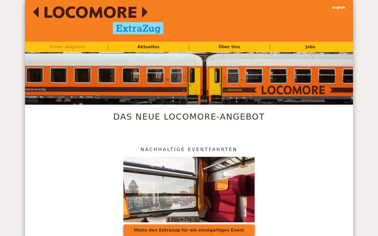 Screenshot of locomore.com