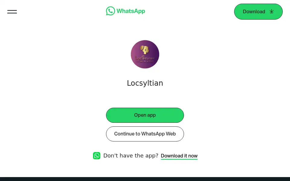 Screenshot of locsyltian.co.uk