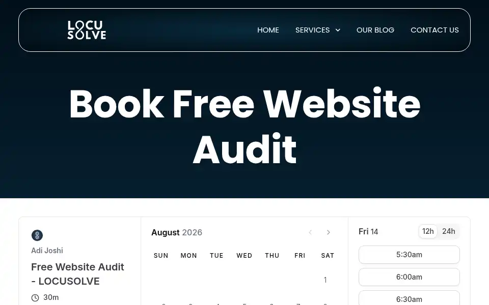 Screenshot of locusolve.com