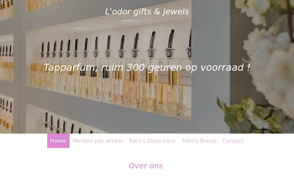 Screenshot of lodor.nl