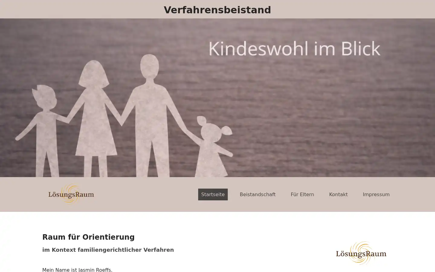 Screenshot of loesungs-raum.de