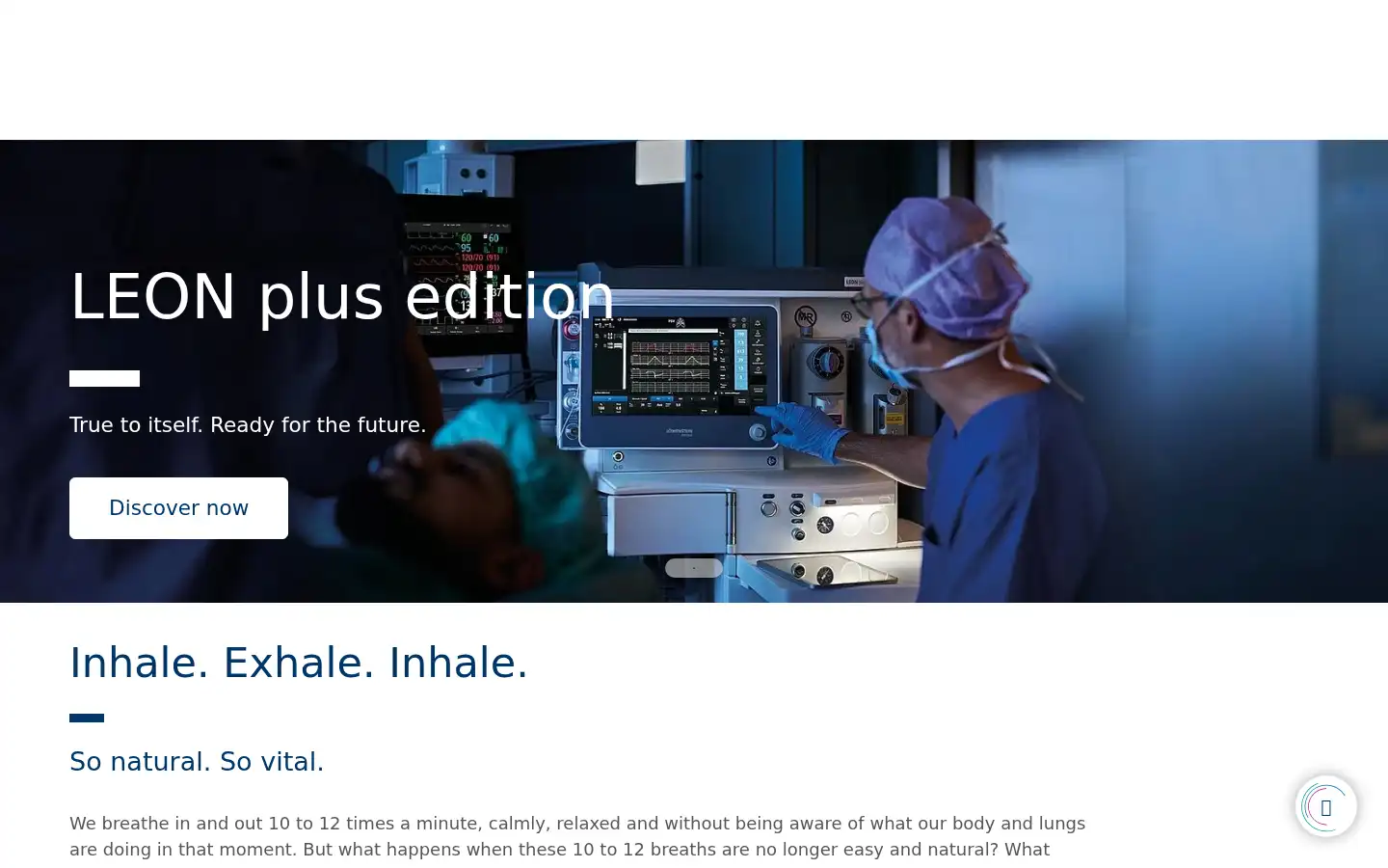 Screenshot of loewensteinmedical.com