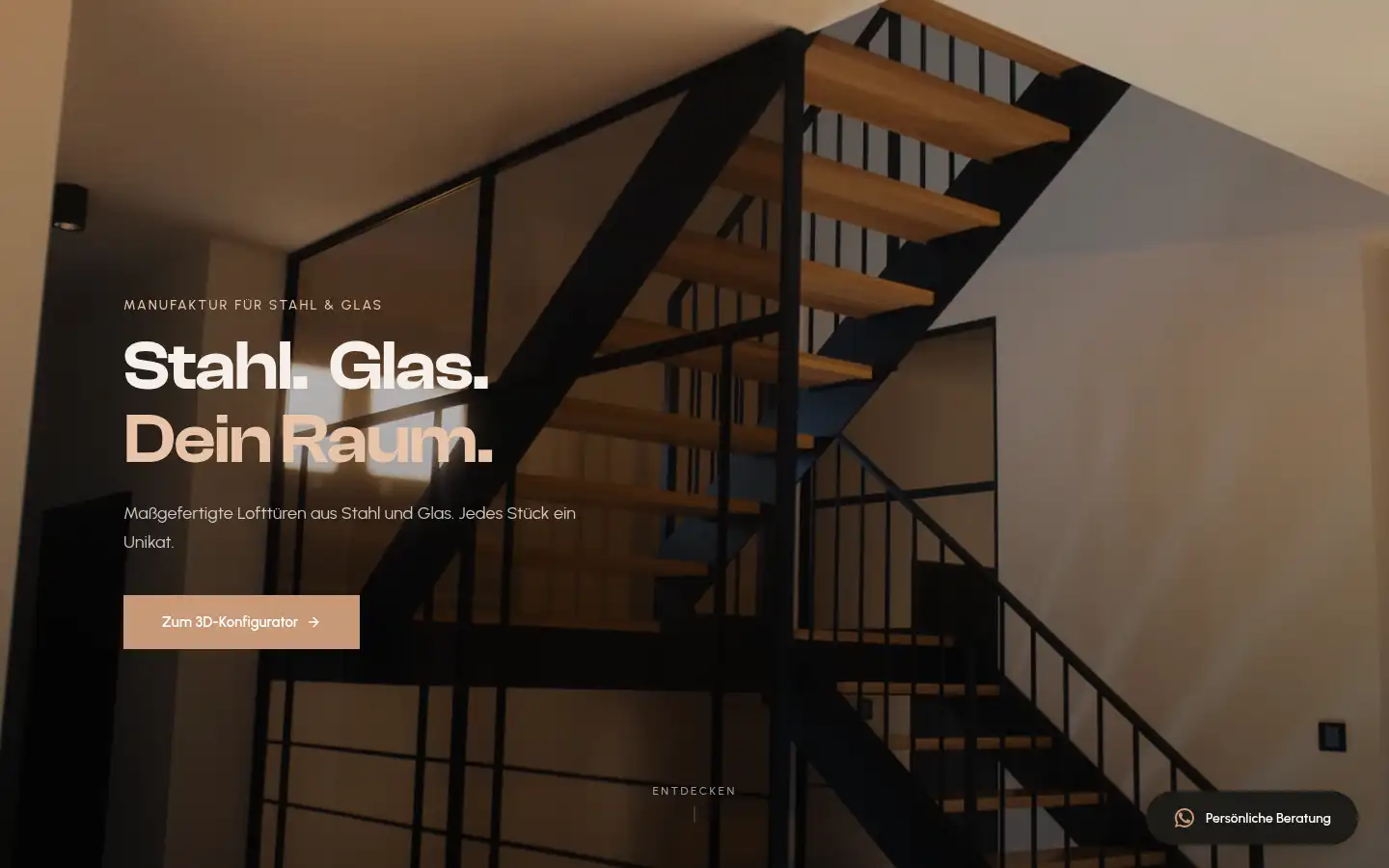 Screenshot of loftvision.de