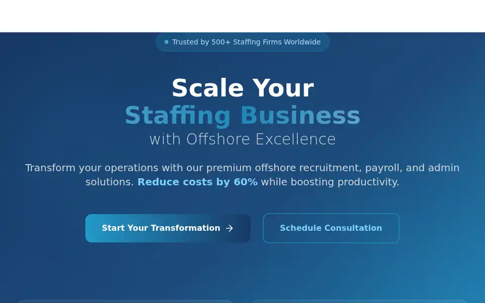 Screenshot of logezyresourcing.com