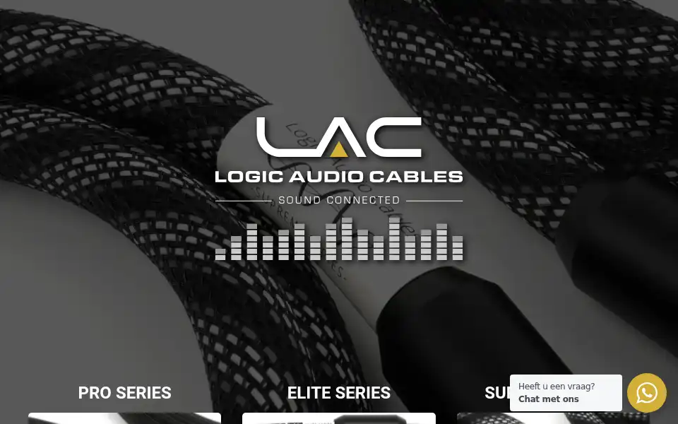Screenshot of logic-audio.nl