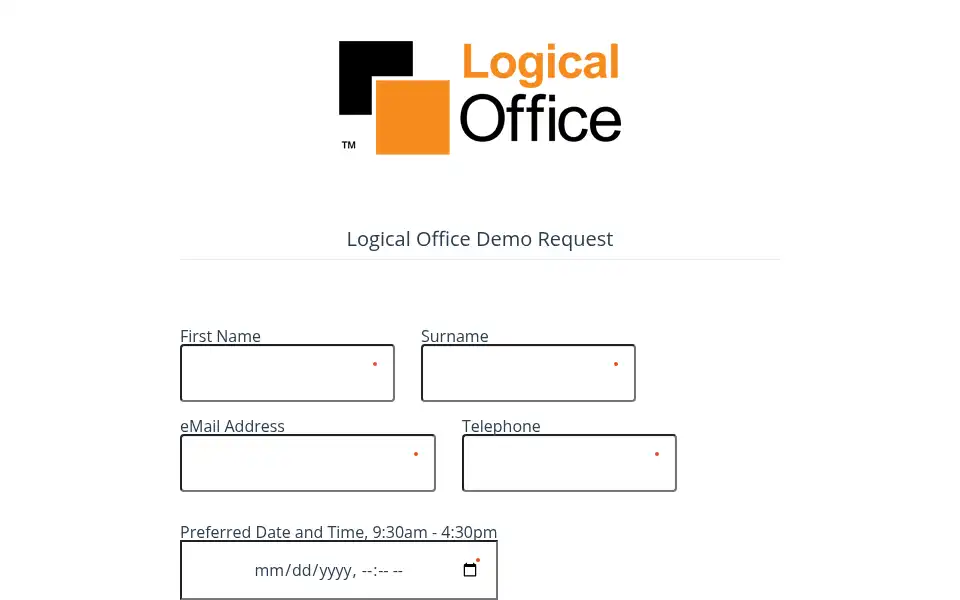 Screenshot of logical-office.com