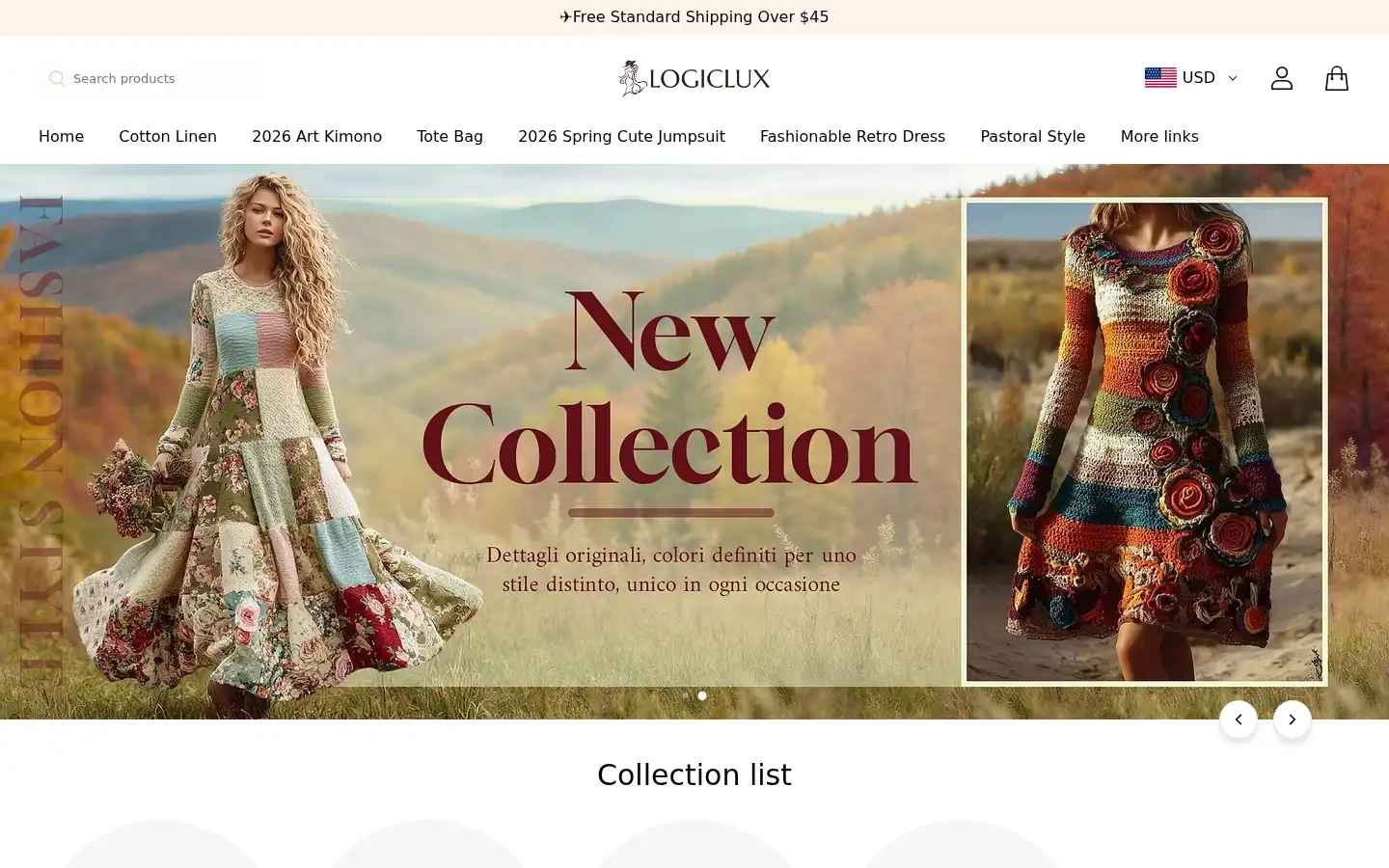 Screenshot of logiclux.com