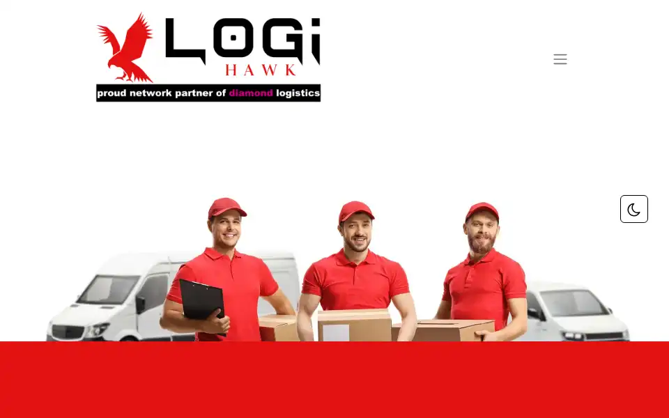 Screenshot of logihawk.co.uk