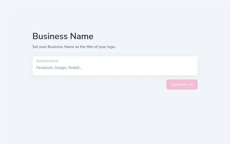 Screenshot of logodesign.ai