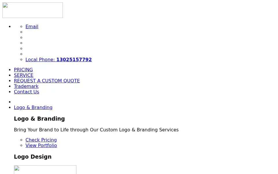 Screenshot of logodesignlegend.com