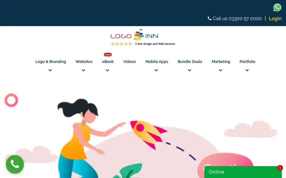 Screenshot of logoinn.co.uk