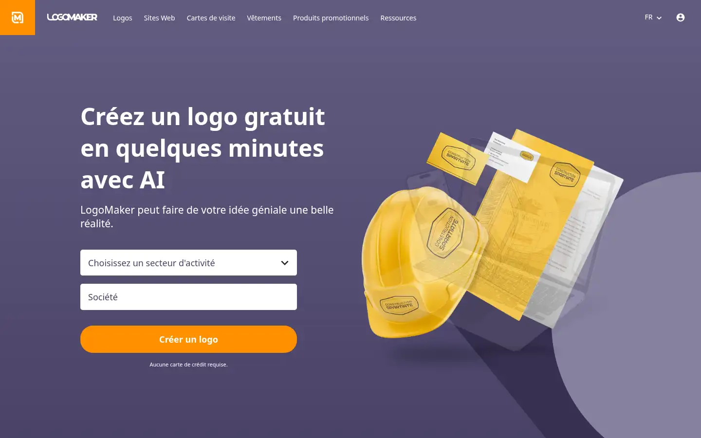 Screenshot of logomix.com