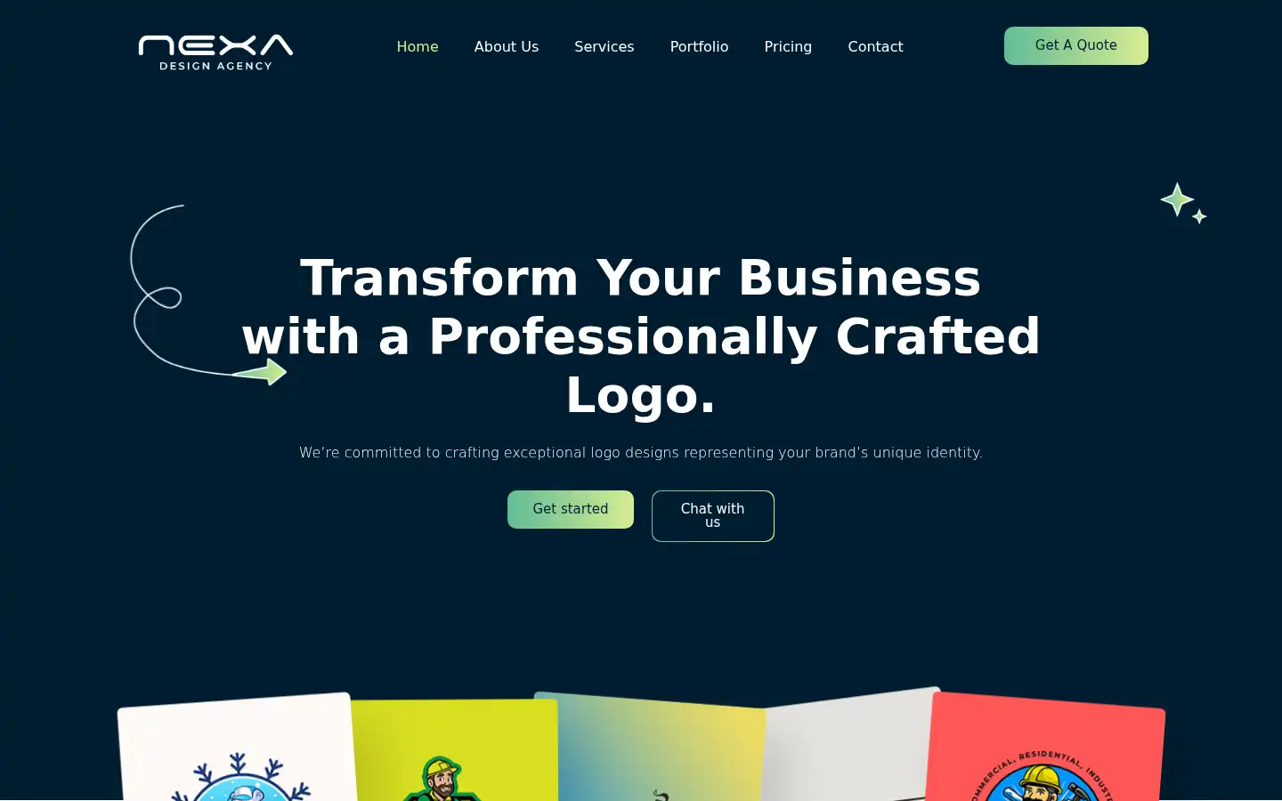 Screenshot of logonexa.com