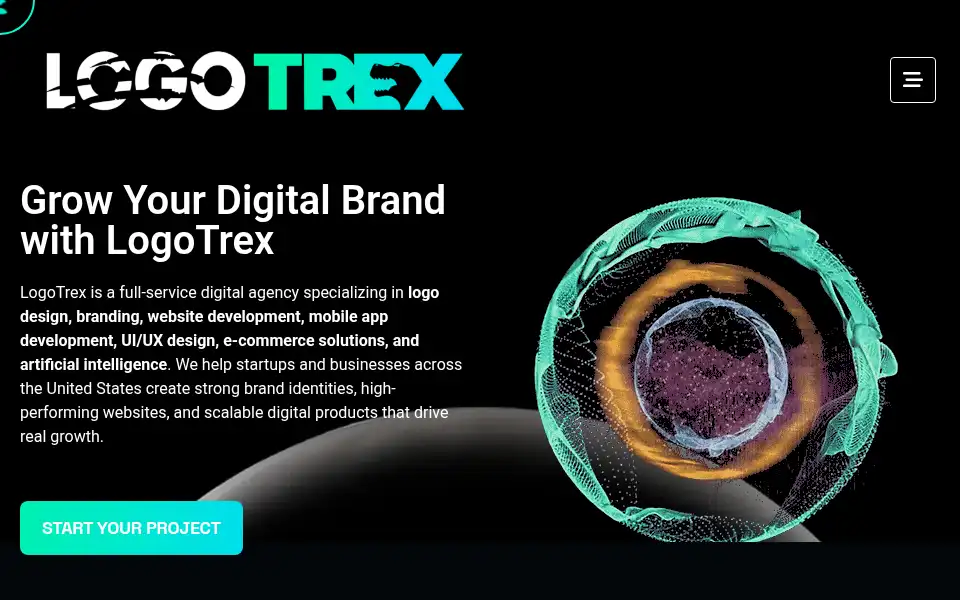 Screenshot of logotrex.com