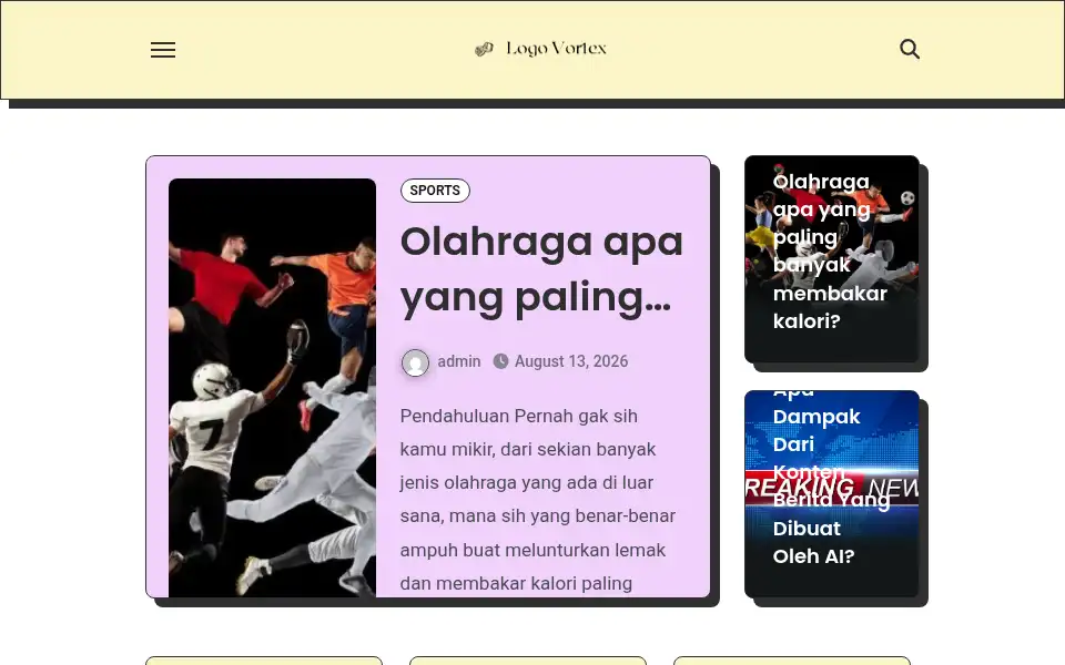 Screenshot of logovortex.com