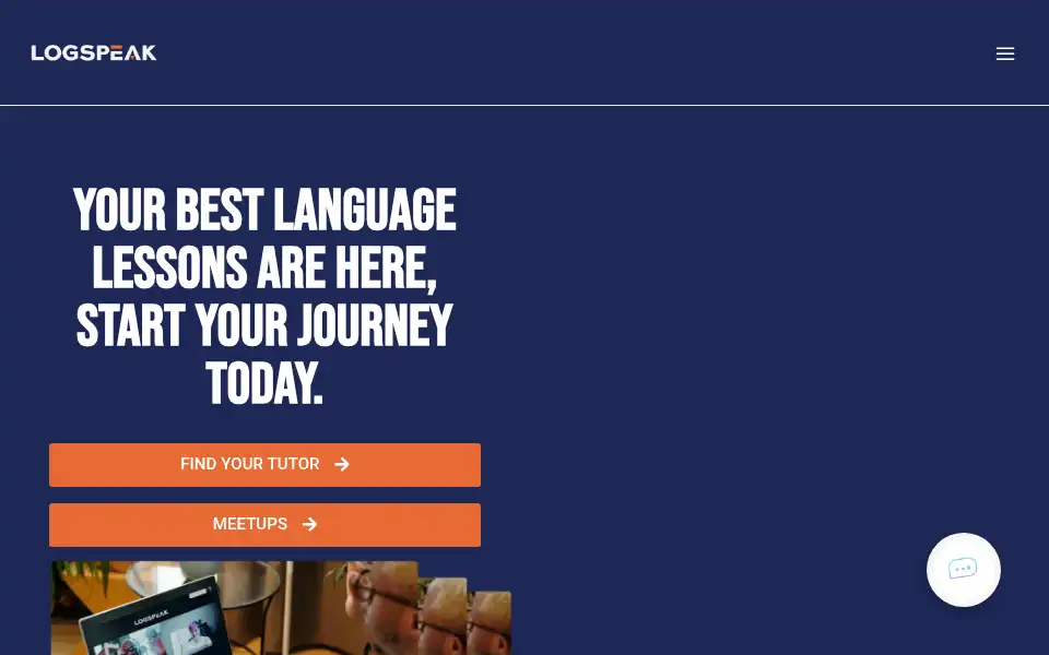 Screenshot of logspeak.com