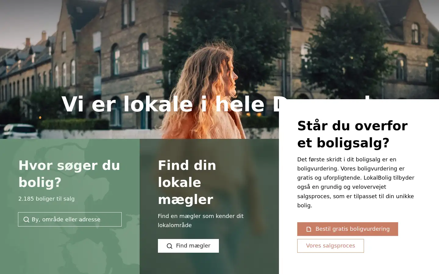 Screenshot of lokalbolig.dk