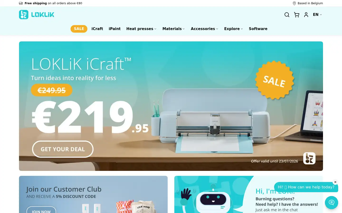 Screenshot of loklikeurope.com