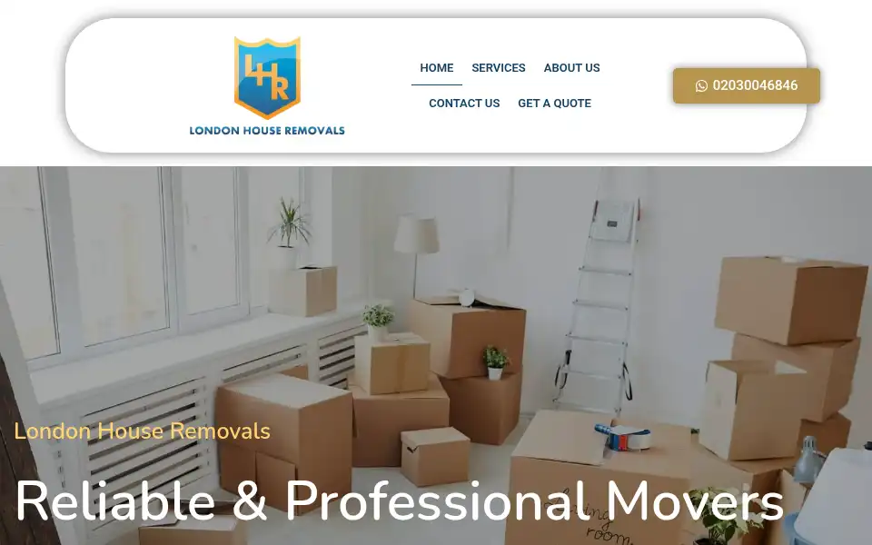 Screenshot of london-houseremovals.co.uk