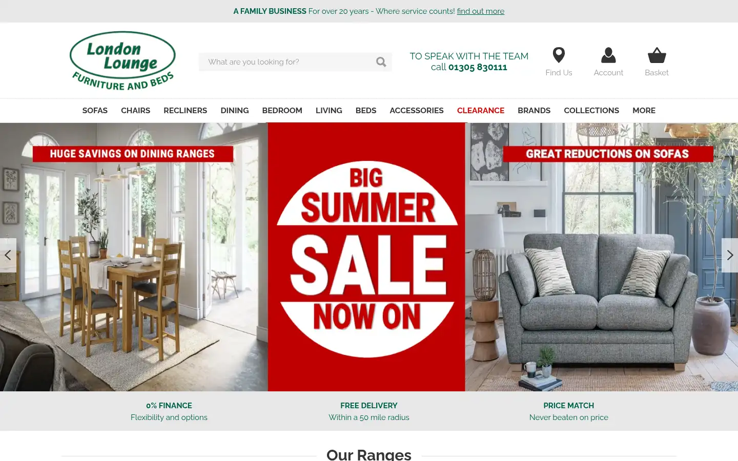 Screenshot of london-lounge.com