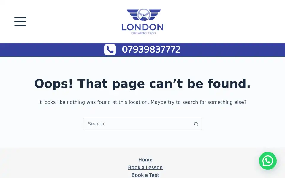 Screenshot of londondrivingtest.co.uk