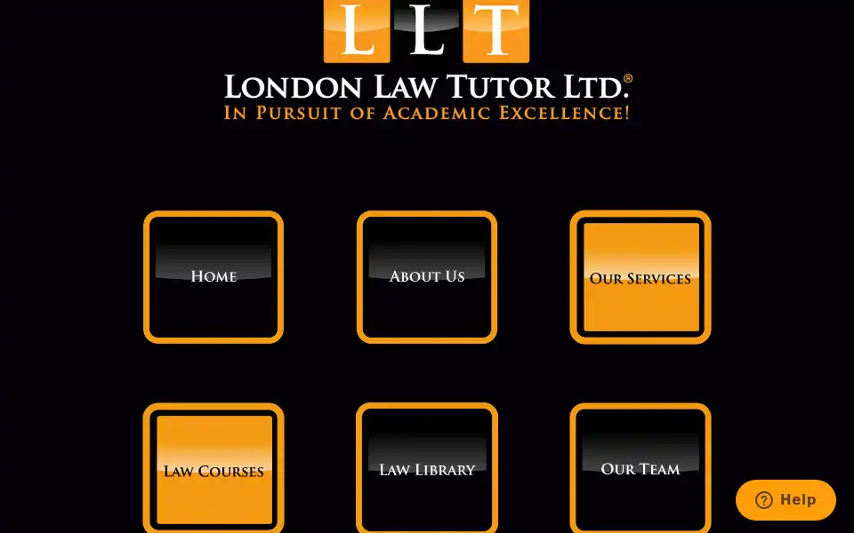Screenshot of londonlawtutor.com