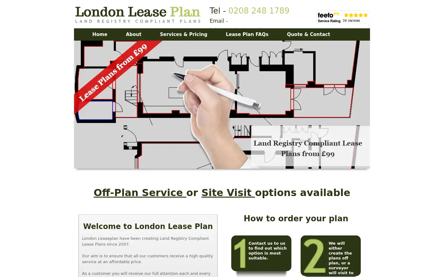 Screenshot of londonleaseplan.com
