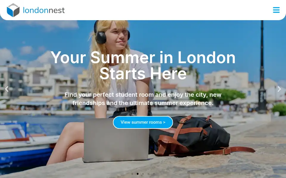 Screenshot of londonnest.com