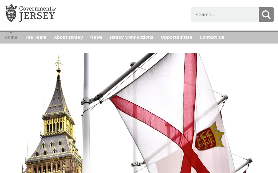 Screenshot of londonoffice.gov.je