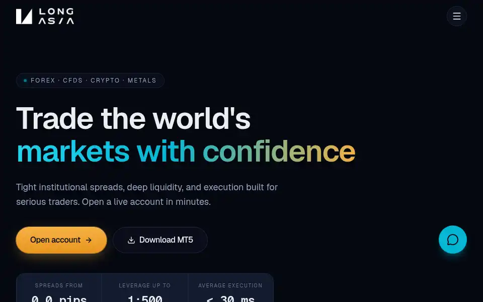 Screenshot of longasiagroup.com