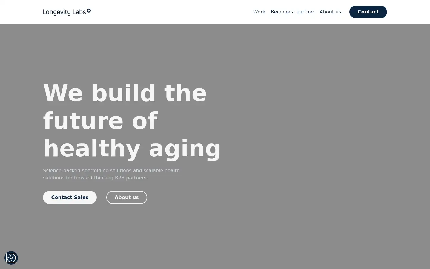 Screenshot of longevitylabsplus.com