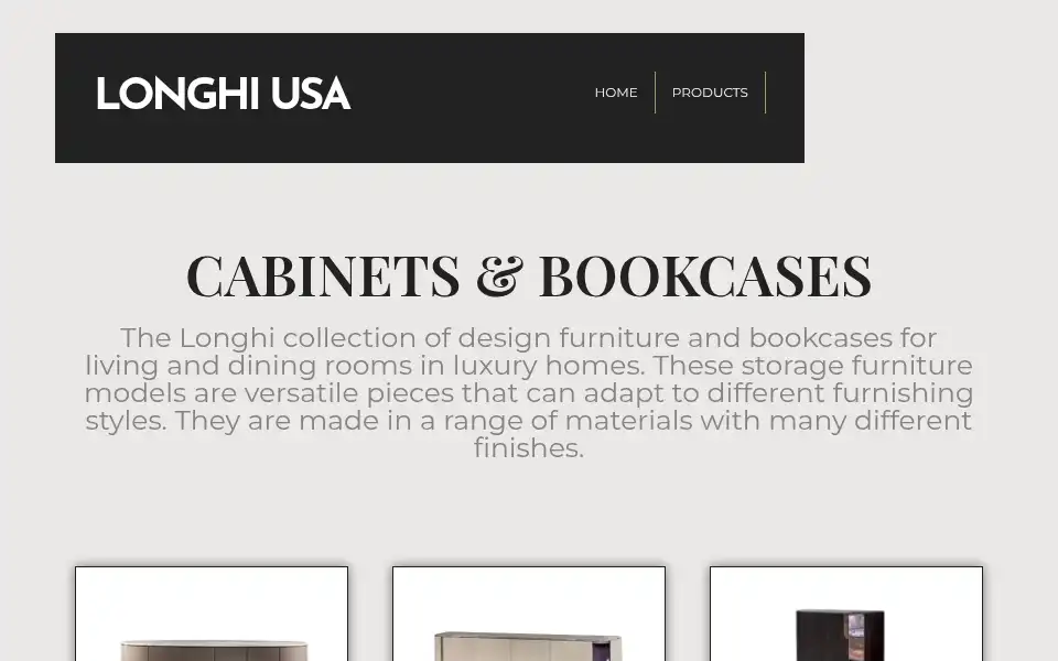 Screenshot of longhimiami.com