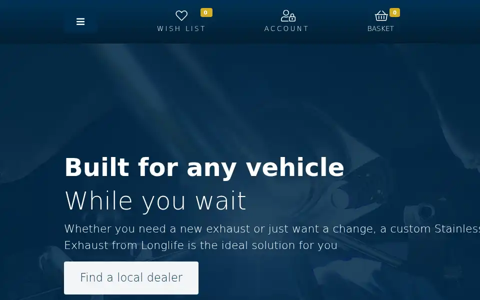Screenshot of longlife.co.uk