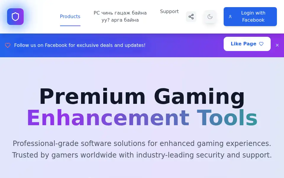 Screenshot of loonmods.netlify.app
