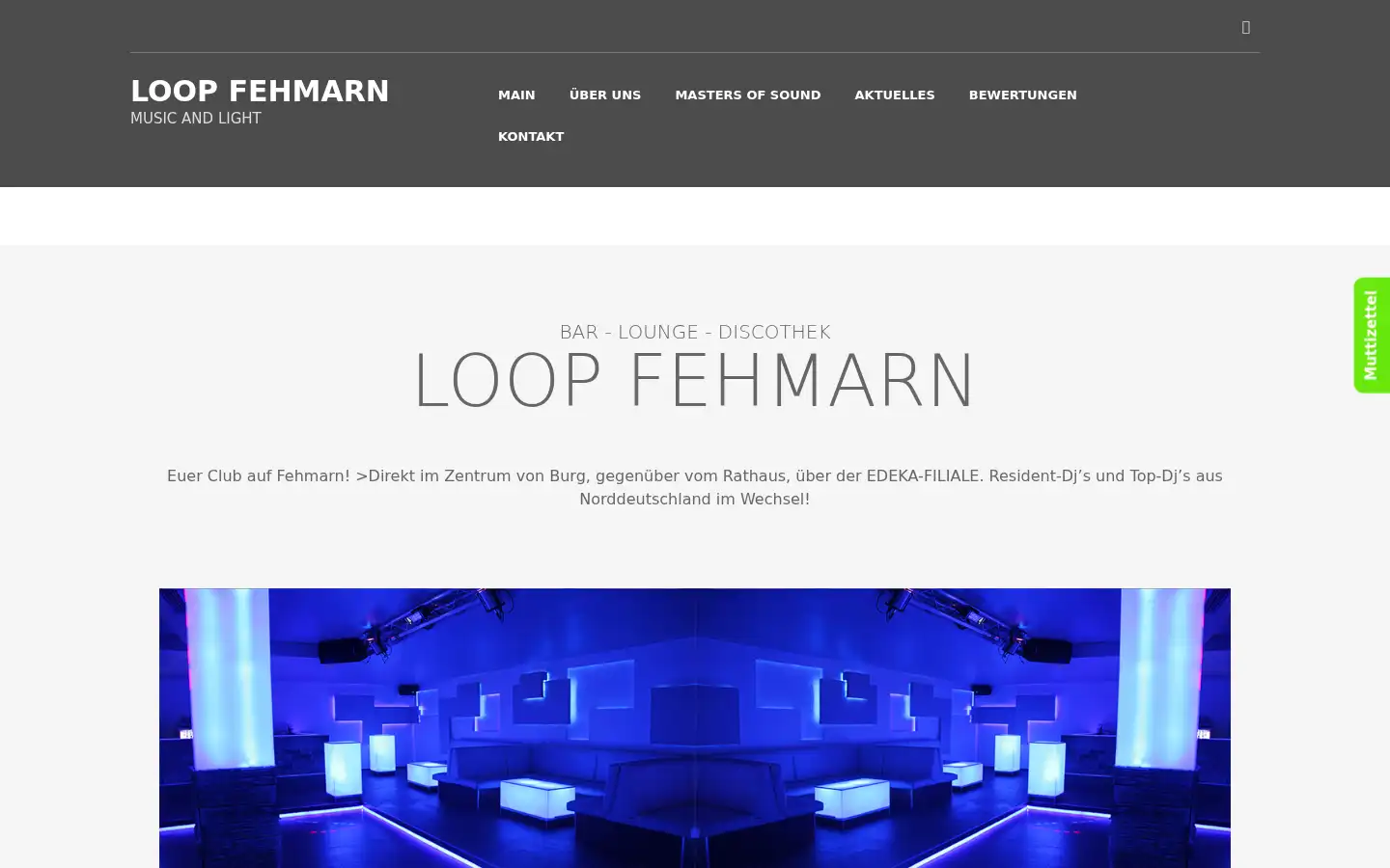 Screenshot of loop-fehmarn.de