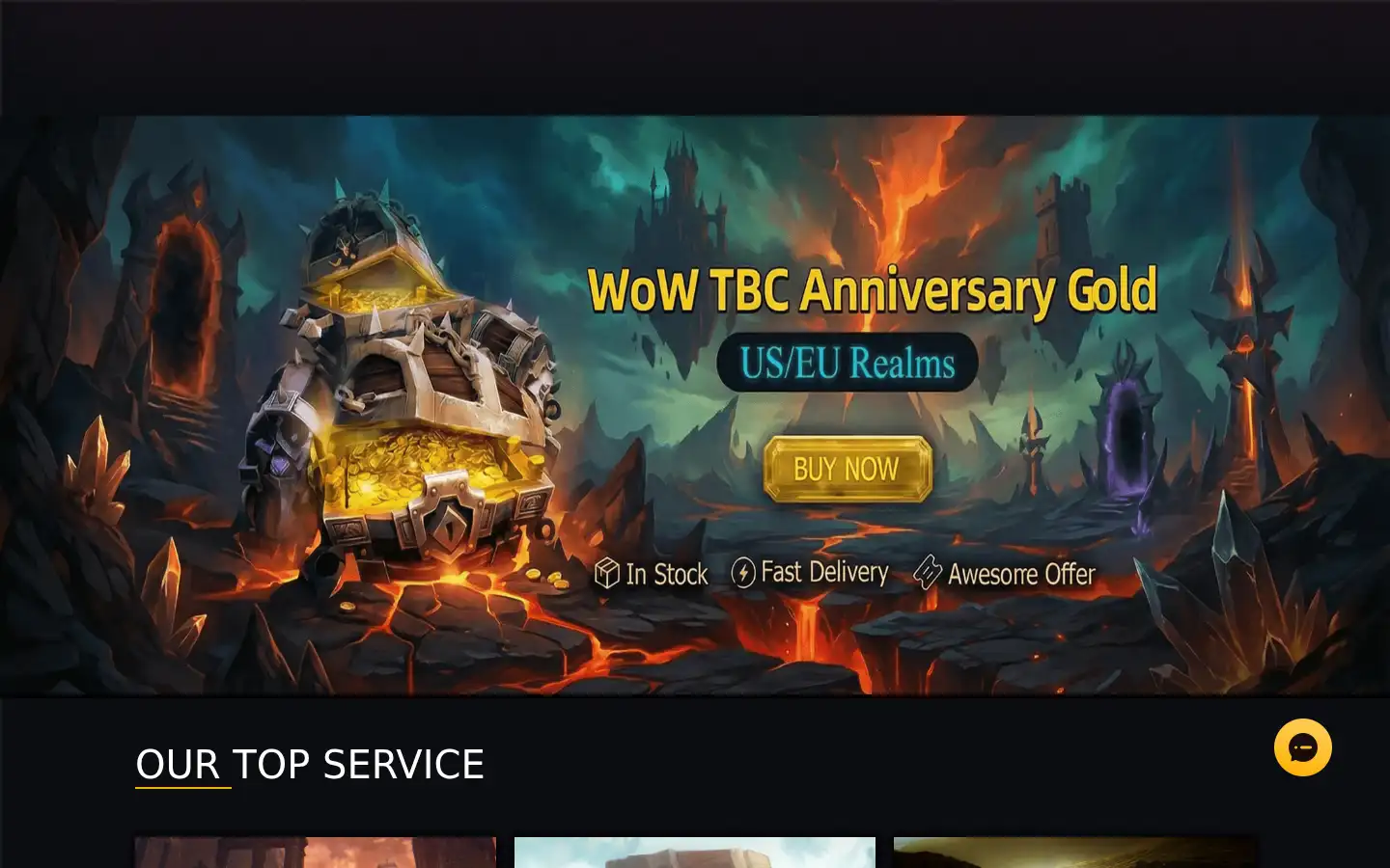 Screenshot of lootwow.com