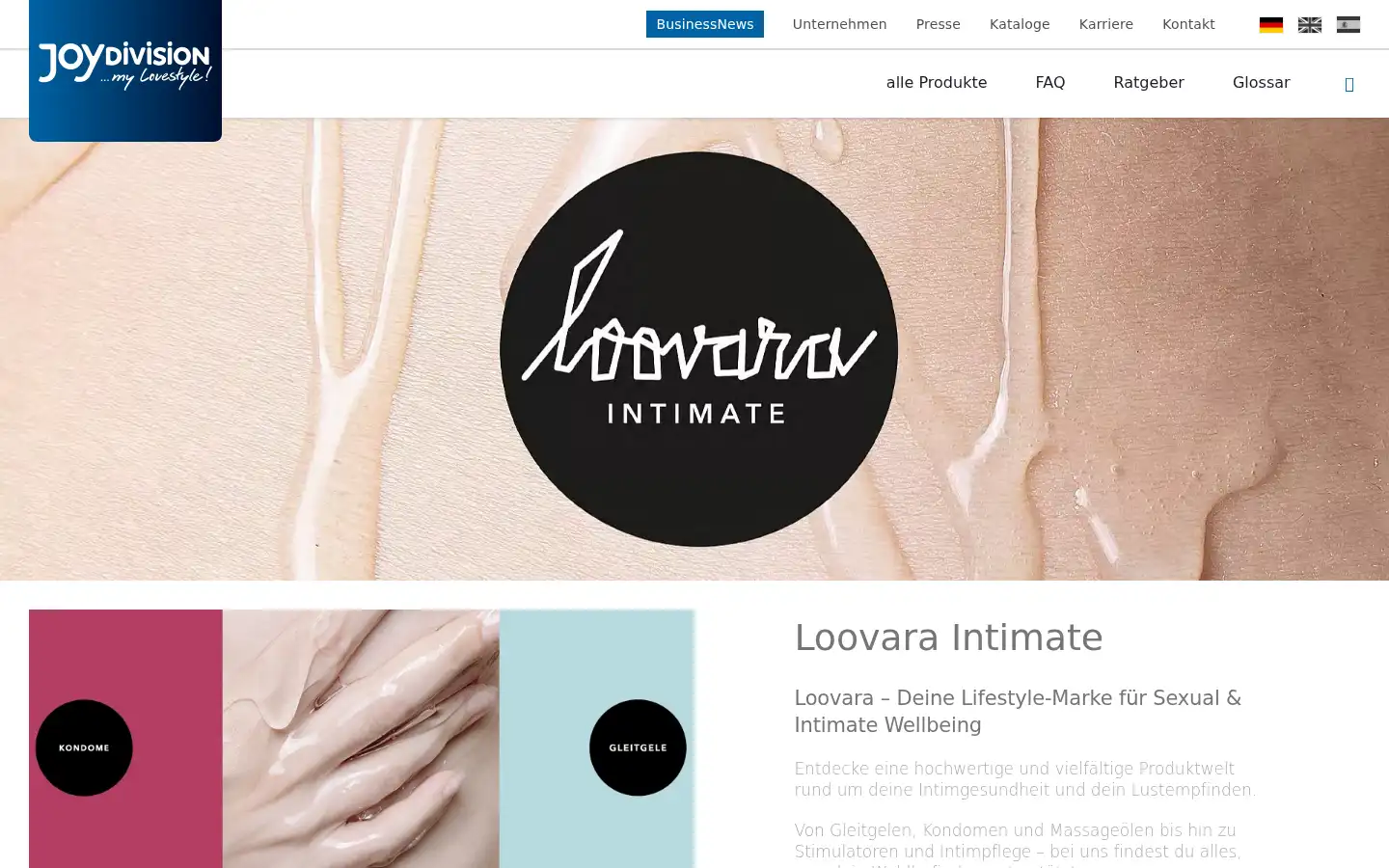 Screenshot of loovara.de