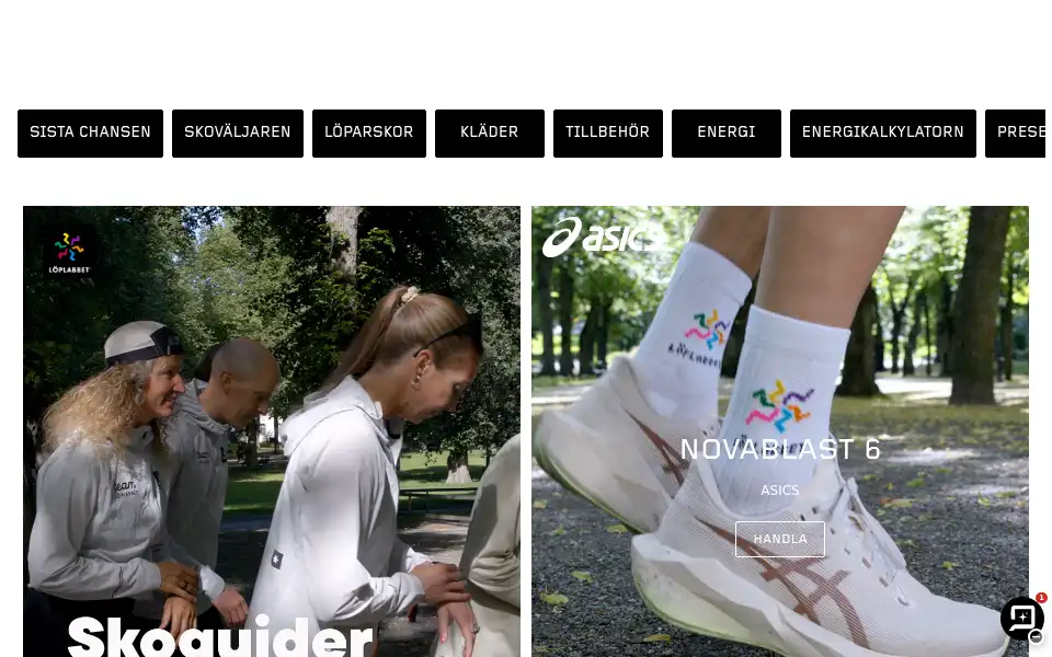 Screenshot of loplabbet.se