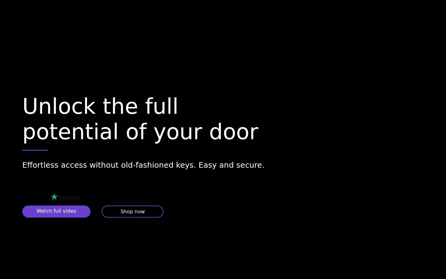 Screenshot of loqed.com